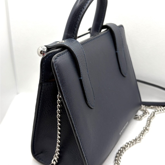 Strathberry - Nano Plaid Leather Tote - Picture 5 of 8